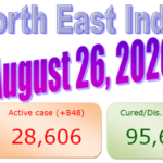 North East : 26 August 2020