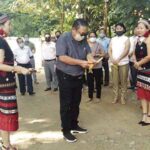 Lungwiram newly constructed road in Dimapur inaugurated