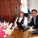 Forest Minister N. Awangbow chaired DLO meeting in Tamenglong