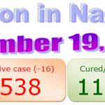 Nagaland COVID-19 update : 19 December 2020