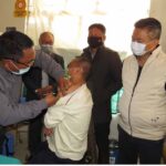 Vaccination drive at Medziphema, Nagaland