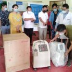 Two Oxygen Concentrator donated for Tamei PHC