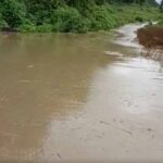 Imphal-Tamenglong road  mudslide between T Waichong and Selsi village