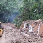 Landslides have disrupted the road connectivity and damaged many properties